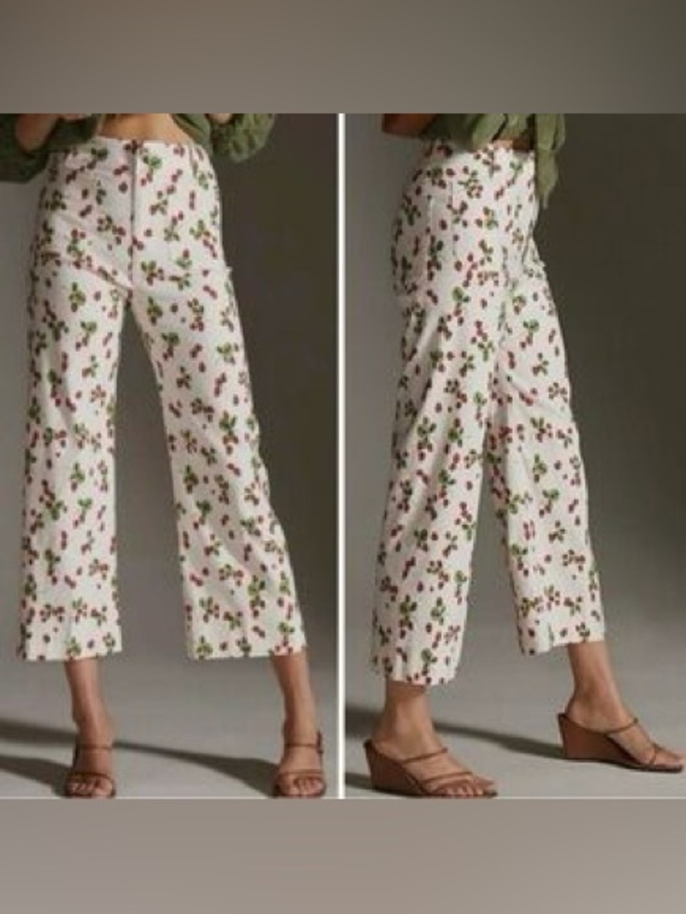 Colette Magic Fabric Strawberry Pants | Maeve - Anthropologie | Women’s Plus 20W - Picture 16 of 16